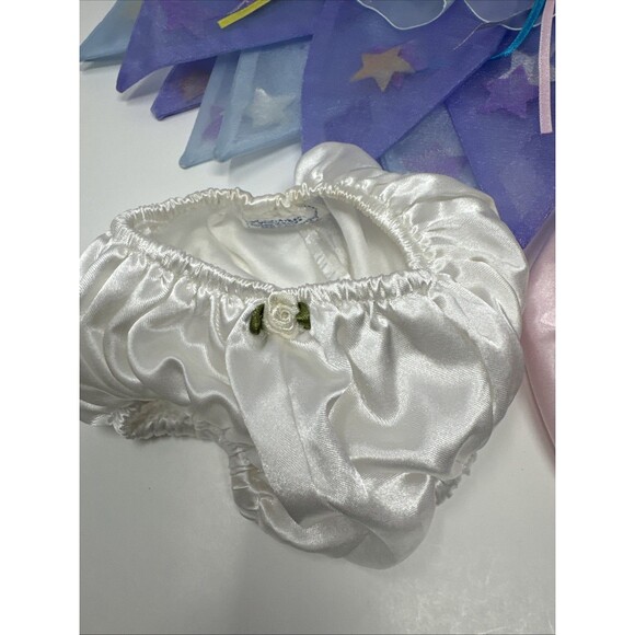 Build A Bear Fairy & Ballerina Dress Costumes Ballet Slippers Panties Hangers - Picture 3 of 16